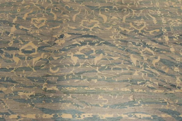Persian Oushak Area Rugs Circa 1990 - Modern / Contemporary Design - 66618 - Image 5