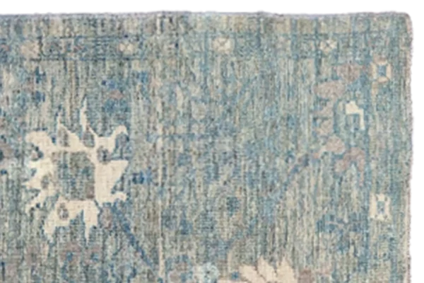 Persian Oushak Runner Rug Circa 1990 - Modern / Contemporary Design - 67830 - Image 4