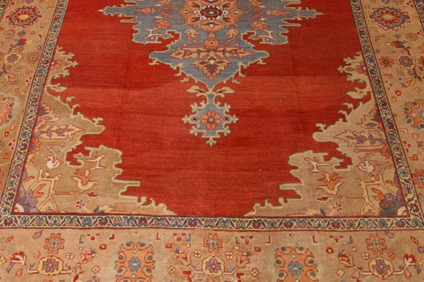 Persian Sultanabad Area Rugs Circa 1880 - Transitional Design - 13606 - Image 5