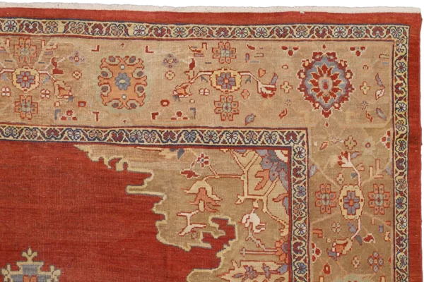 Persian Sultanabad Area Rugs Circa 1880 - Transitional Design - 13606 - Image 6