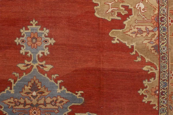 Persian Sultanabad Area Rugs Circa 1880 - Transitional Design - 13606 - Image 7