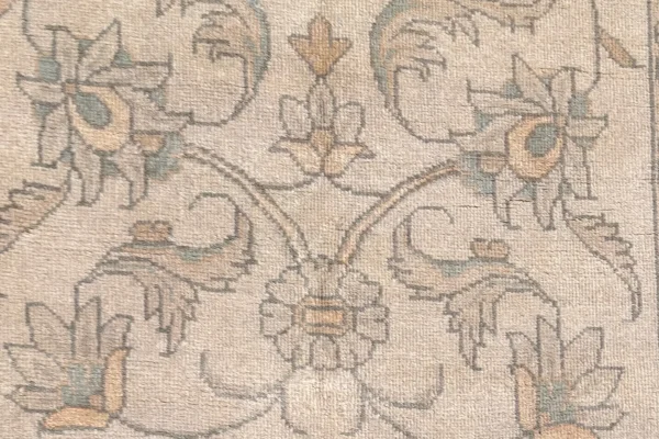 Persian Oushak Area Rugs Circa 1990 - Transitional Design - 66747 - Image 7