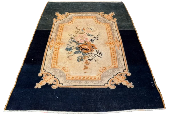 Floral Persian Wool Rug 10422 - Image 4