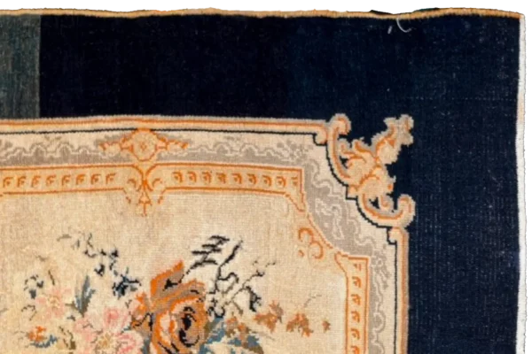 Floral Persian Wool Rug 10422 - Image 6