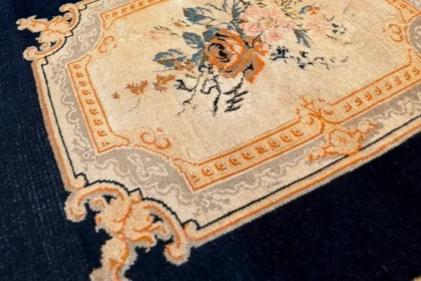 Floral Persian Wool Rug 10422 - Image 8