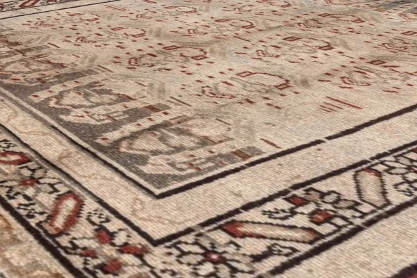 Persian Malayer Area Rugs Circa 1880 - Transitional Design - 51892 - Image 8