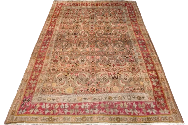 Persian Bijar Area Rugs Circa 1880 - Transitional Design - 53964 - Image 4