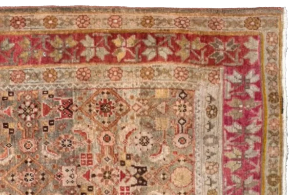 Persian Bijar Area Rugs Circa 1880 - Transitional Design - 53964 - Image 6