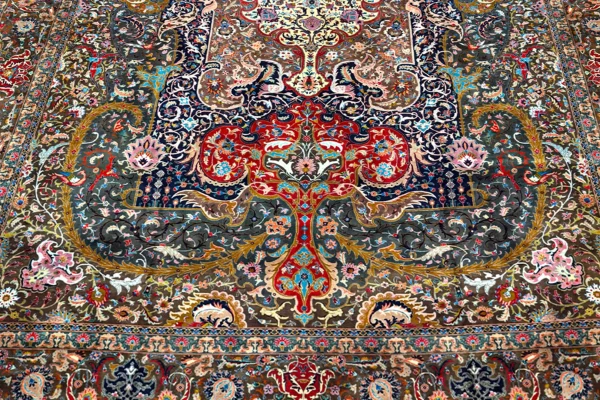 Persian Tabriz Area Rugs Circa 1880 - Transitional Design - 67125 - Image 5