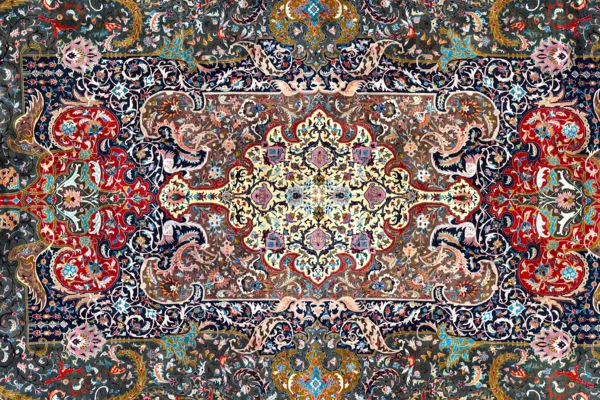 Persian Tabriz Area Rugs Circa 1880 - Transitional Design - 67125 - Image 7