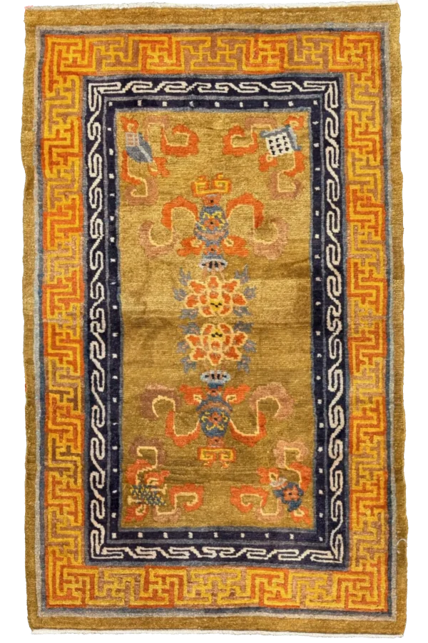Nepal Modern Area Rugs Circa 1880 - Transitional Design - 10854
