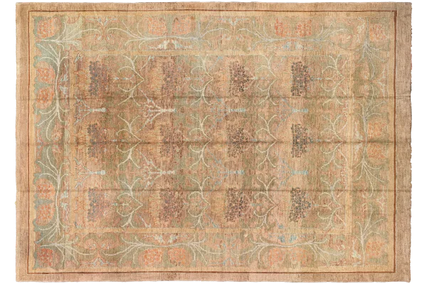 Oushak Area Rugs Circa 1990 - Modern / Contemporary Design - 13065 - Image 3