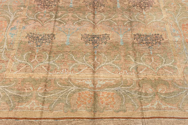 Oushak Area Rugs Circa 1990 - Modern / Contemporary Design - 13065 - Image 5