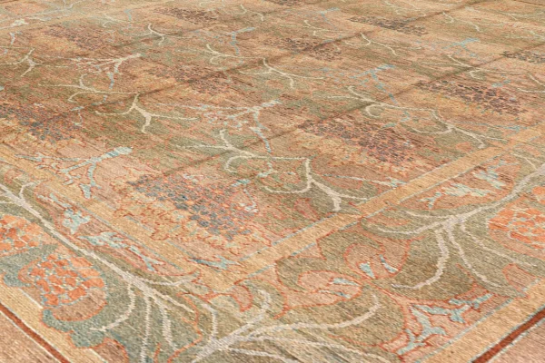 Oushak Area Rugs Circa 1990 - Modern / Contemporary Design - 13065 - Image 8