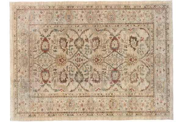 Sultanabad Area Rugs Circa 1990 - Transitional Design - 53523 - Image 3