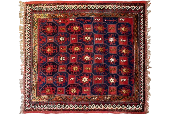 Persian Kurdish Area Rugs Circa 1880 - Traditional Design - 51834 - Image 3