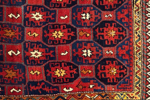 Persian Kurdish Area Rugs Circa 1880 - Traditional Design - 51834 - Image 7