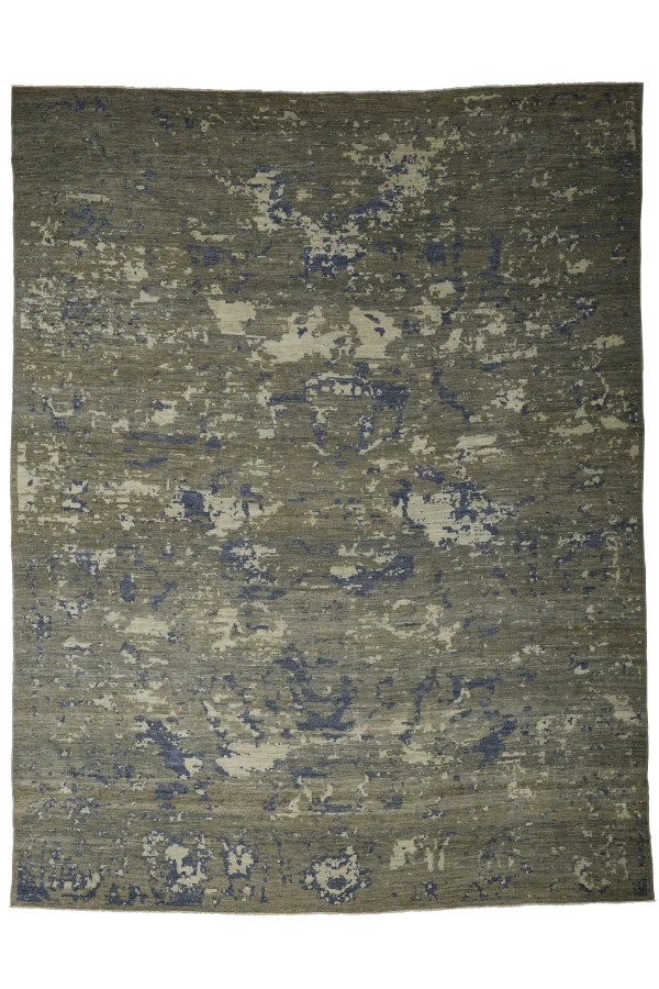 Persian Sultanabad Area Rugs Circa 1990 - Modern / Contemporary Design - 67824
